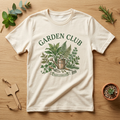 Garden Club gardening graphic tee for plant lovers