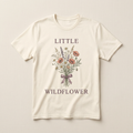 Little Wildflower cute floral graphic tee