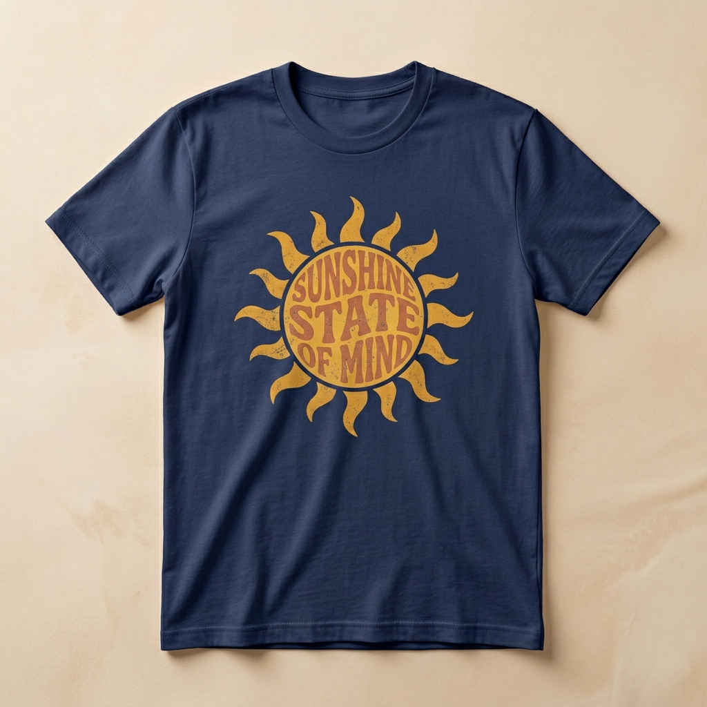 Sunshine State of Mind Graphic Tee | Summer Sunshine T-Shirt