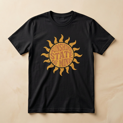 Sunshine State of Mind Graphic Tee | Summer Sunshine T-Shirt