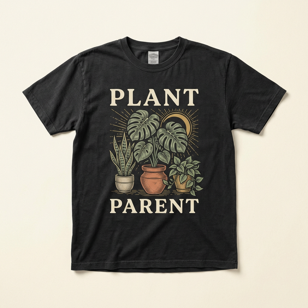 Plant Parent houseplant graphic tee