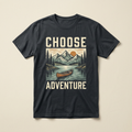 Choose Adventure travel graphic tee