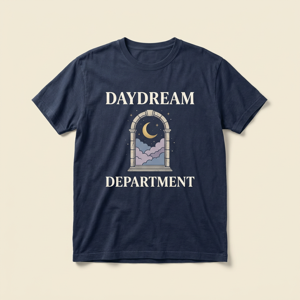 Daydream Department whimsical cloud graphic tee